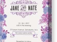 Wedding Invitation Template Canva