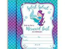 54 Standard Mermaid Party Invitation Template Download by Mermaid Party Invitation Template