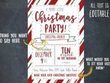 54 Visiting Christmas Party Invitation Template Editable Photo for Christmas Party Invitation Template Editable