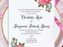55 Blank Printable Wedding Invitation Template PSD File for Printable Wedding Invitation Template