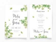 55 Blank Wedding Invitation Template Leaf Maker for Wedding Invitation Template Leaf