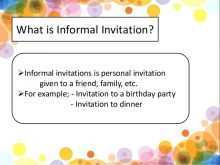 55 Creating Informal Invitation Card Example Formating with Informal Invitation Card Example
