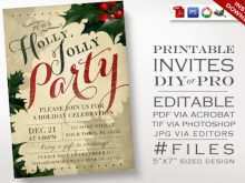 55 Creative Christmas Party Invitation Template Download in Photoshop for Christmas Party Invitation Template Download