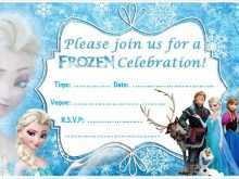 55 Format Frozen Invitation Blank Template For Free with Frozen Invitation Blank Template