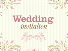 55 Format Wedding Invitation Vector Template With Stunning Design with Wedding Invitation Vector Template