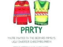 55 Free Printable Ugly Sweater Party Invitation Template Free Word Maker for Ugly Sweater Party Invitation Template Free Word