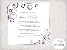 55 Printable 6 X 6 Wedding Invitation Template With Stunning Design with 6 X 6 Wedding Invitation Template