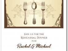 Formal Invitation Dinner Template