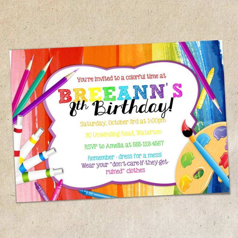 55 The Best Party Invitation Template Doc Photo by Party Invitation Template Doc