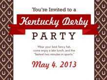 55 Visiting Kentucky Derby Party Invitation Template in Photoshop with Kentucky Derby Party Invitation Template