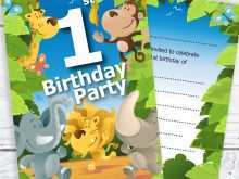56 Adding Jungle Theme Birthday Invitation Template Online Layouts by Jungle Theme Birthday Invitation Template Online