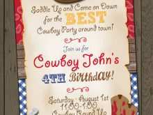 56 Adding Western Party Invitation Template Formating by Western Party Invitation Template