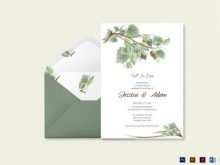 56 Blank Wedding Invitation Template Leaf Templates for Wedding Invitation Template Leaf