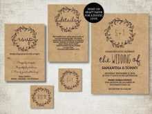 Simple Wedding Invitation Template