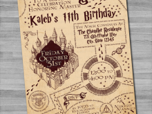 56 Customize Our Free Free Harry Potter Birthday Invitation Template in Photoshop for Free Harry Potter Birthday Invitation Template