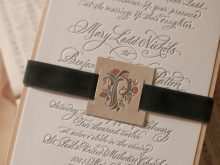 56 Format Simple And Elegant Wedding Invitation Template Photo with Simple And Elegant Wedding Invitation Template