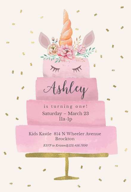 56 Free Birthday Invitation Template For Girl Templates for Birthday Invitation Template For Girl