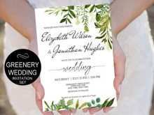 56 Online Wedding Invitation Template Greenery With Stunning Design for Wedding Invitation Template Greenery