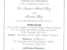 56 Report Muslim Wedding Invitation Template Templates by Muslim Wedding Invitation Template