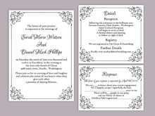 56 Report Simple And Elegant Wedding Invitation Template Templates with Simple And Elegant Wedding Invitation Template
