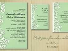 Wedding Invitation Designs Green