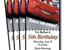 56 The Best Cars Birthday Invitation Template Free Download in Photoshop by Cars Birthday Invitation Template Free Download