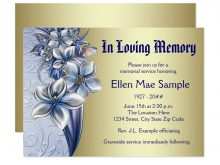57 Best Elegant Funeral Invitation Template Templates with Elegant Funeral Invitation Template