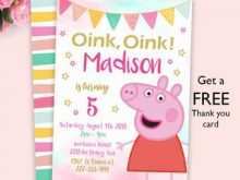 57 Best Peppa Pig Birthday Invitation Template for Ms Word with Peppa Pig Birthday Invitation Template