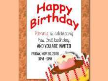 57 Blank Birthday Invitation Template Simple With Stunning Design with Birthday Invitation Template Simple