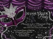 57 Blank Masquerade Party Invitation Template Free in Word for Masquerade Party Invitation Template Free