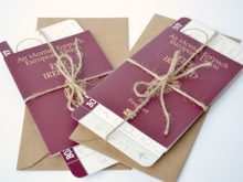 57 Blank Passport Wedding Invitation Template Uk for Ms Word with Passport Wedding Invitation Template Uk
