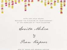 Wedding Invitation Template Indian