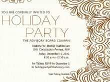 Company Holiday Party Invitation Template