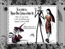 57 Creating Nightmare Before Christmas Birthday Invitation Template Download for Nightmare Before Christmas Birthday Invitation Template