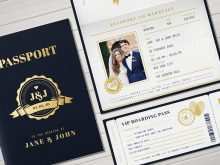 57 Creative Passport Wedding Invitation Template Download for Passport Wedding Invitation Template