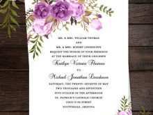 57 Customize Wedding Invitation Templates Lilac For Free by Wedding Invitation Templates Lilac