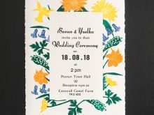 Invitation Card Without Text