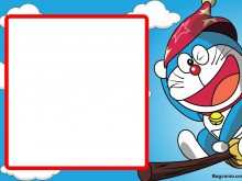 57 Printable Doraemon Birthday Invitation Template in Photoshop with Doraemon Birthday Invitation Template