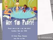 57 Report Hot Tub Party Invitation Template Download by Hot Tub Party Invitation Template