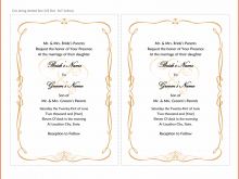 57 The Best Wedding Invitation Template For Word Now by Wedding Invitation Template For Word
