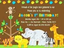 58 Adding Zoo Party Invitation Template Free in Photoshop with Zoo Party Invitation Template Free