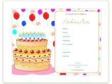 58 Create Blank Party Invitation Template for Ms Word by Blank Party Invitation Template