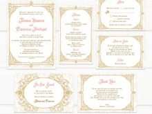 58 Free Printable Royal Wedding Invitation Template For Free with Royal Wedding Invitation Template