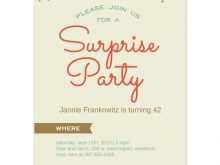 58 Free Printable Surprise Party Invitation Template Formating by Surprise Party Invitation Template