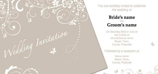 58 Free Printable Wedding Invitation Template Publisher Now for Wedding Invitation Template Publisher