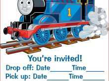 58 Free Thomas The Train Blank Invitation Template Now by Thomas The Train Blank Invitation Template