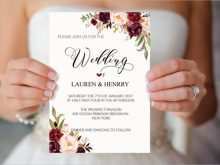 58 Printable Wedding Invitation Template Simple Layouts with Wedding Invitation Template Simple