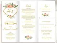 58 Printable Z Fold Wedding Invitation Template Now for Z Fold Wedding Invitation Template