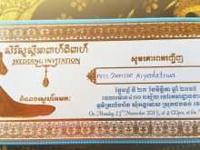 58 Standard Khmer Wedding Invitation Template Layouts for Khmer Wedding Invitation Template