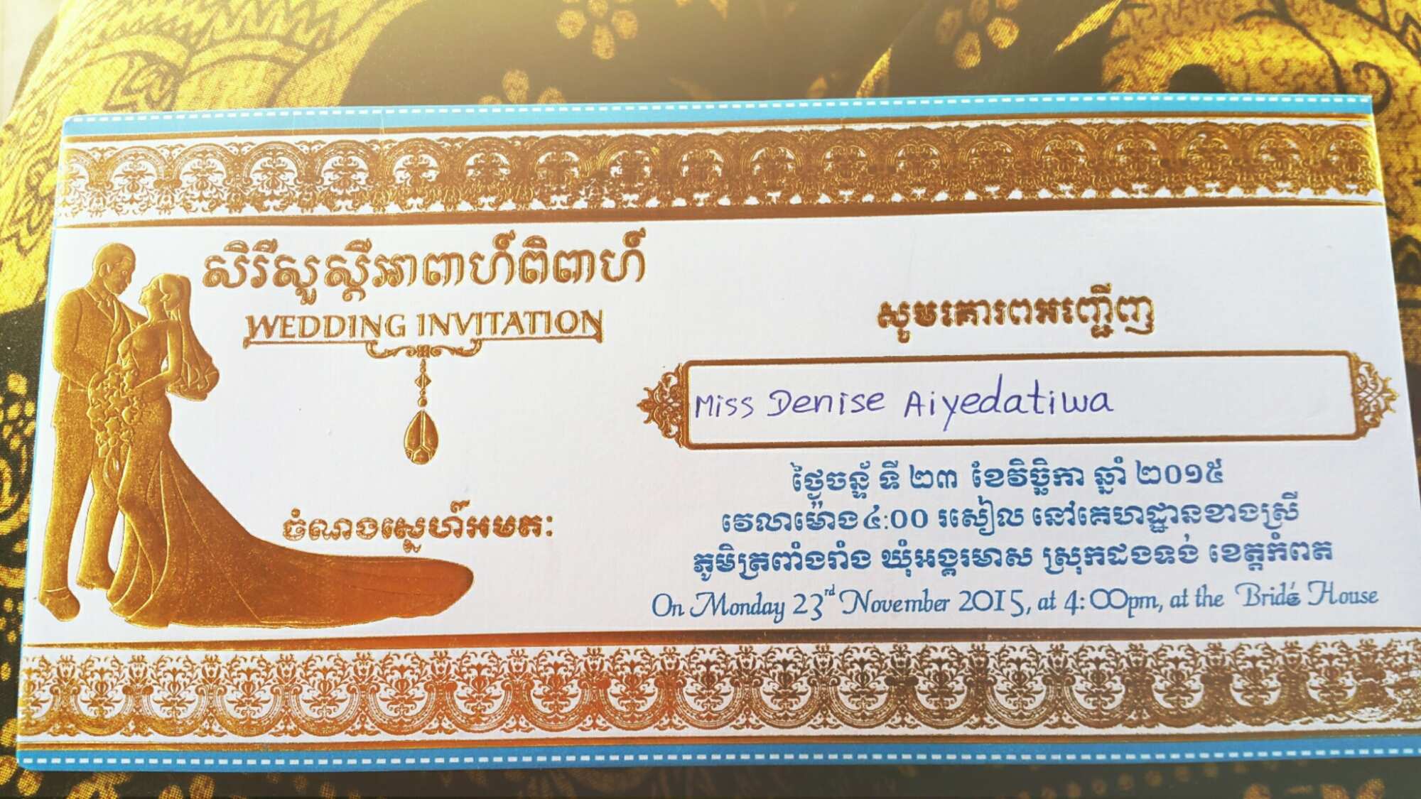 58 Standard Khmer Wedding Invitation Template Layouts for Khmer Wedding ...